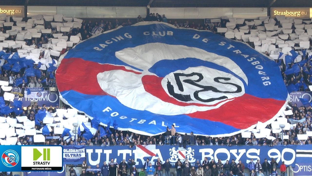 Maillot RC Strasbourg vintage extérieur 1995-1996