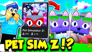 😱 Official Pet Simulator Z is COMING! (Made by BIG Games) 
