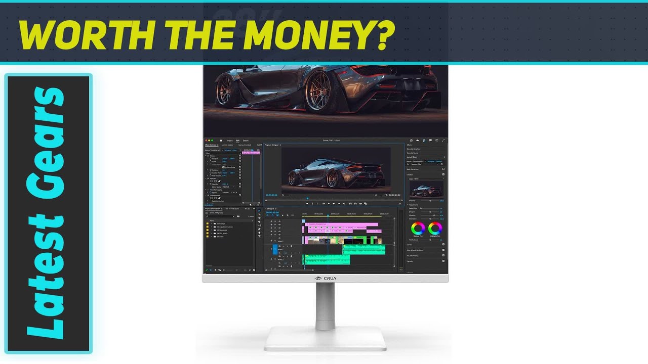 CRUA 28" Vertical Monitor The Ultimate Multitasking Display YouTube