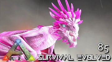 ARK: SURVIVAL EVOLVED - ALPHA ICE WYVERN Lvl 600 EGG HATCHING E85 !!! ( ARK EXTINCTION CORE MODDED )