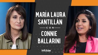 Connie Ballarini con María Laura Santillán: "Hablan del tamaño del pene y al hombre lo matan"