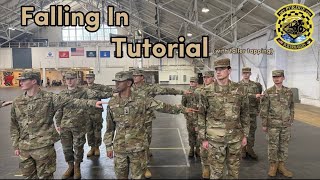 Falling In Tutorial | AFROTC Drill Series