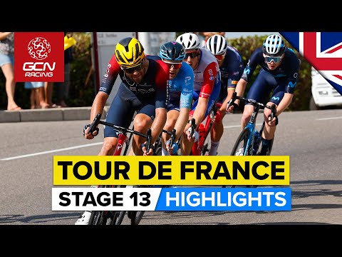 Video: Se: Tour de France etapp 13 videohöjdpunkter