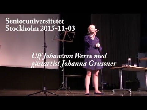 151103 Johanna Grüssner och Ulf Johansson Werre - Vem kan segla förutan vind