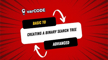 How to Build a Binary Search Tree in C | With DRY Run and logics used.