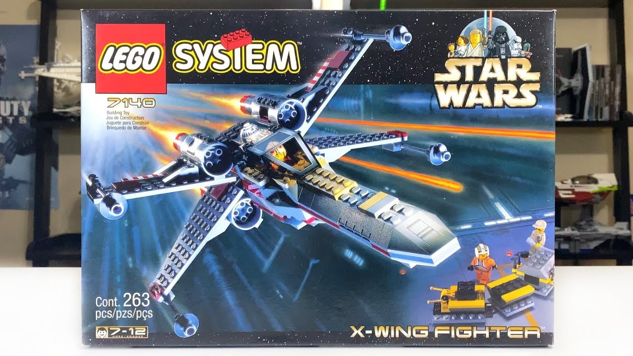 LEGO Wars 7140 Starfighter Review! (1999) - YouTube