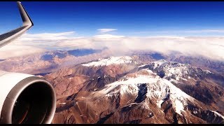 LAN Chile Boeing 767-300ER - spectacular flight across South America and the Andes