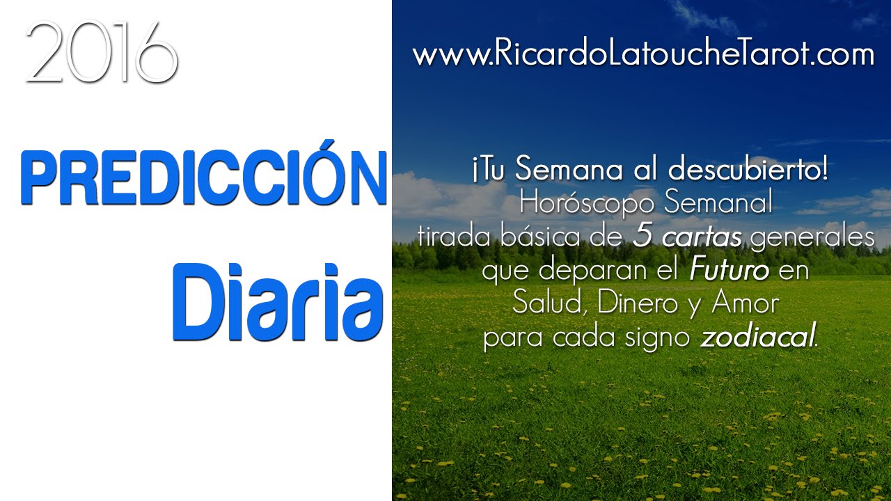 ritual de amor propio Daily Horoscope Ricardo Latouche Tarot | 806511027 ( SPAIN ONLY !)
