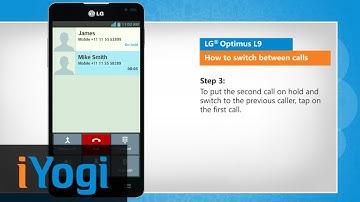 How to switch between calls in LG® Optimus L9