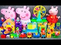 66 Minutes Satisfying with Unboxing PEPPA PIG Cash Register Playset ASMR No Talking|Review Toys