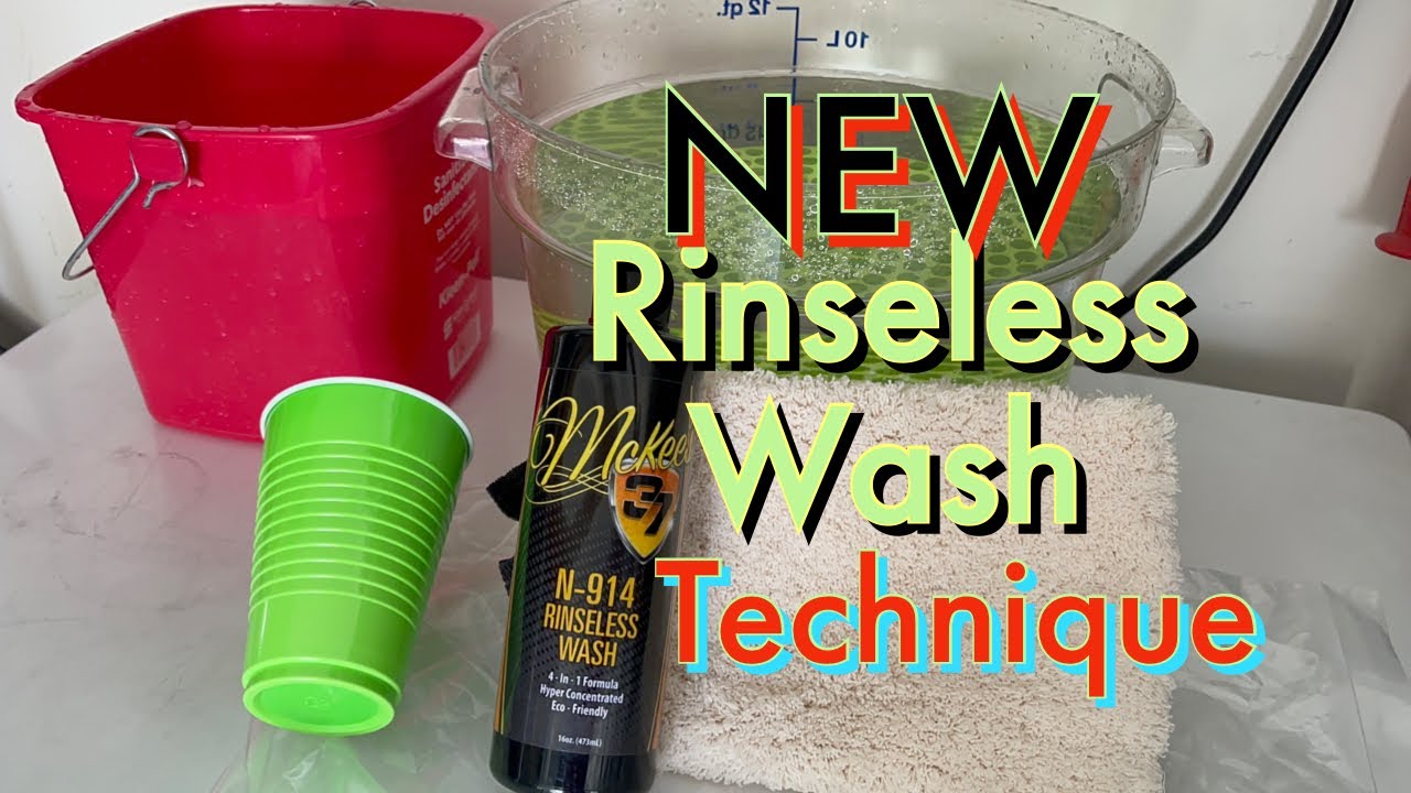 New Rinseless Wash Technique/ New Mitt/ Car Washing/ McKee’s 37 n914/ Auto Detailing YouTube