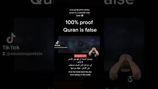 100% proof Quran is false #islam #muslim #exmuslim #quran #quranrecitation