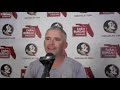 FSU head football coach Mike Norvell scouting Georgia Tech, players to changing jersey numbers