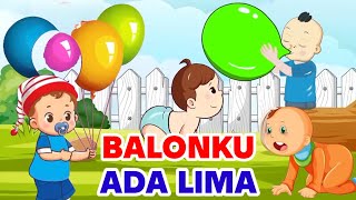 Lagu Anak Anak - Balonku Ada Lima - Lagu Balonku - Lagu Anak Indonesia Populer