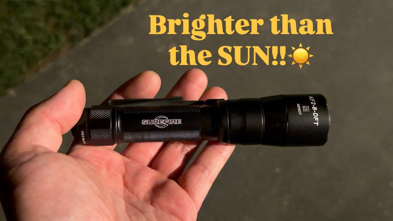 Surefire edc2 dft turbo - YouTube