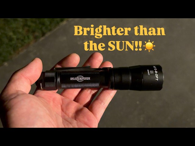Surefire edc2 dft turbo - YouTube