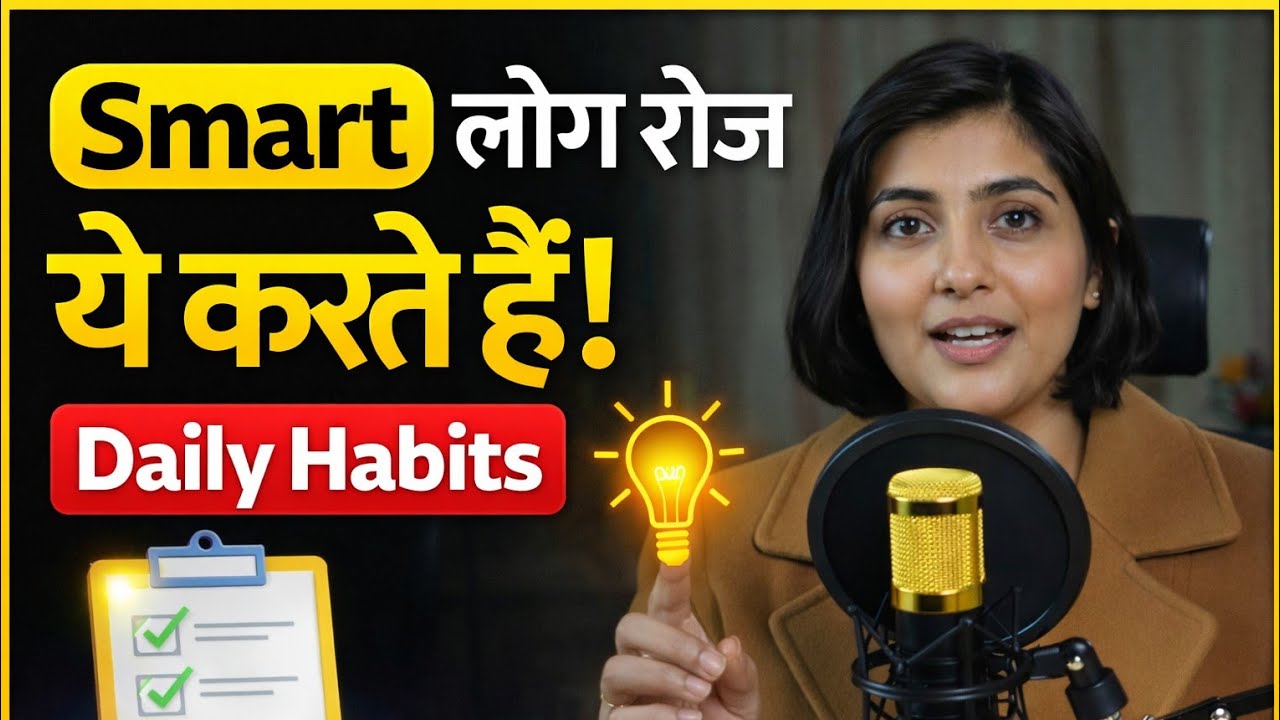  Smart बनने की Daily Habits जो आपकी ज़िंदगी बदल देंगी | Smart People Routine