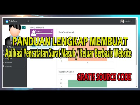 Aplikasi ARSIP Surat Masuk dan Surat Keluar Berbasis Web - Free Source Code