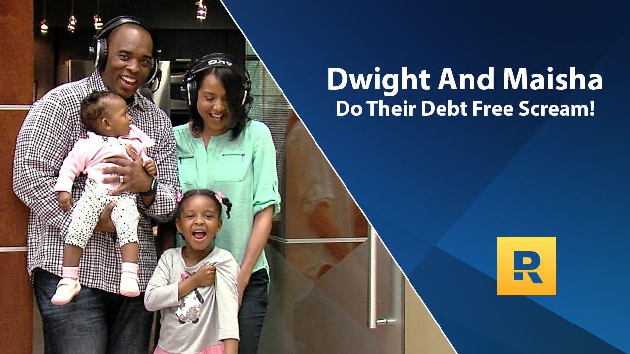 Dwight And Maisha Do Their Debt Free Scream!