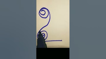 How to draw a scroll easy drawing #drawing