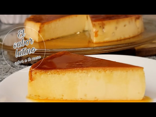 💥con solo 3 INGREDIENTES haz este FLAN para negocio SIN HORNO🍮receta  FACIL rápida y ECONOMICA 