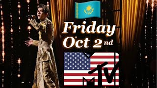 Dimash Qudaibergen on American Music Television this FRIDAY!