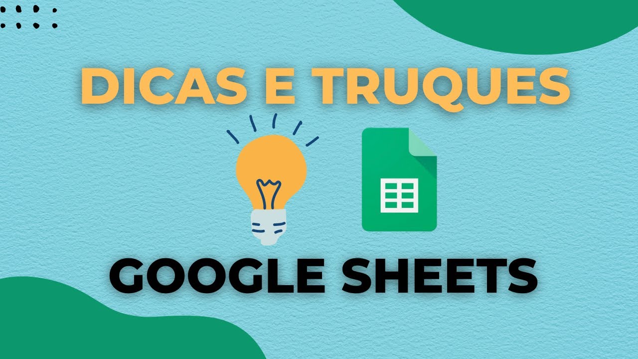 links úteis para dominar o google sheets