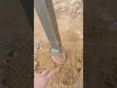 Как сделать заборные столбы бюджетно