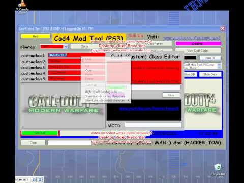 Cod4 Mod Tool (PS3) update 3.avi