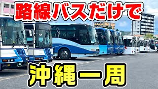 【挑戦】沖縄を路線バスで一周する