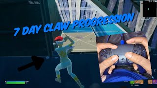 1 Week Progression Non Claw to Claw(120FPS+PS5 Fortnite) Chapter 5 Season 1