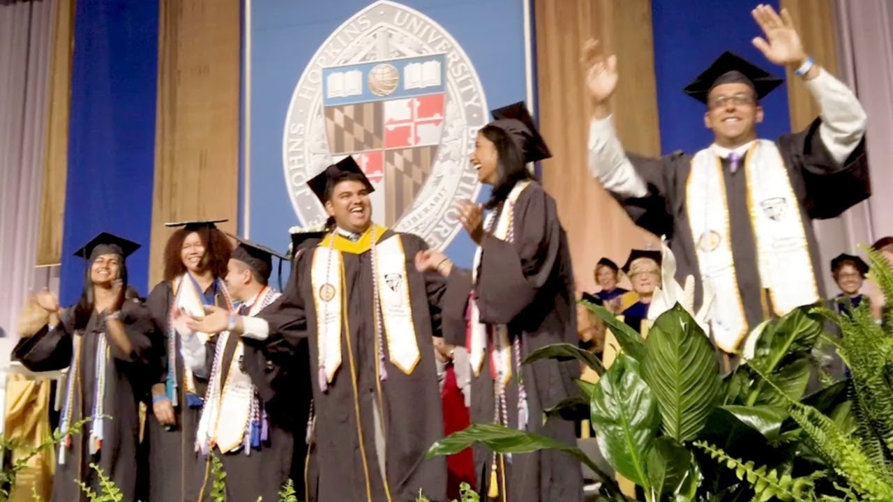 Johns Hopkins University 2019 Commencement Highlights YouTube