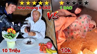 Thử Thách Cắm Trại Trong Nhà Hoang Đà Lạt 0 SAO vs 6 SAO | Cắm Trại Đà Lạt 10k vs 10 Triệu