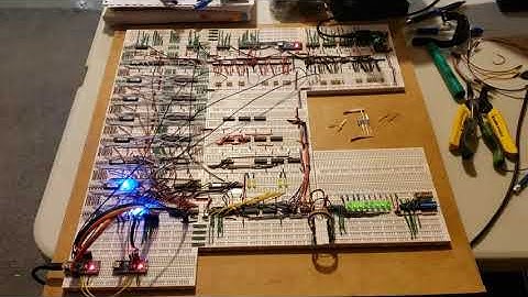 Implementing the Scott CPU using SN74HCxx Chips - ALU Sneak Peek