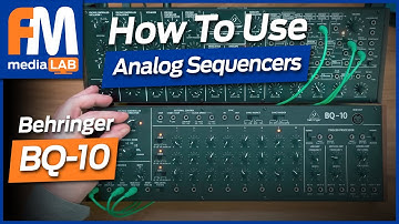 HOW To Use ANALOG SEQUENCERS (w Behringer BQ-10, SOUND DEMO no talking voice)