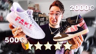 COMPRANDO LAS PEORES ZAPATILLAS FAKES DEL MUNDO!! (Fake vs Real)