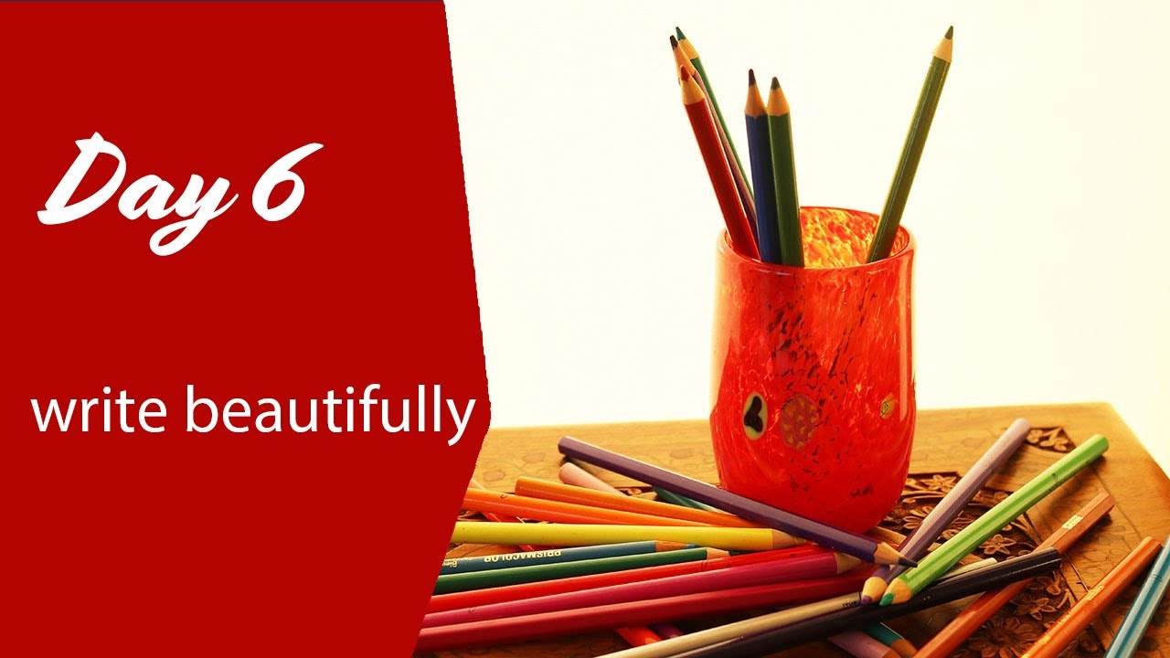 Write beautifully