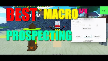 How To AFK In Prospecting Roblox!! (Prospecting Macro)