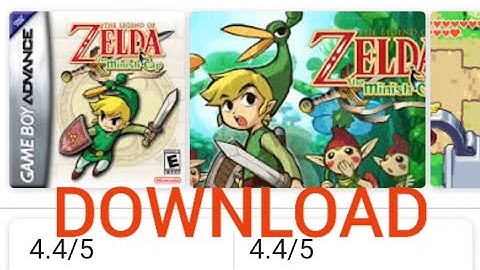 How to download legend of Zelda Minish cap with Download link