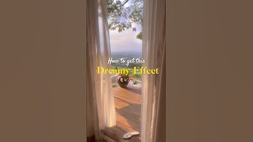 Dreamy Filter | Dreamy Effect Tutorial | Aesthetic Dreamy Filter #shorts #aesthetic