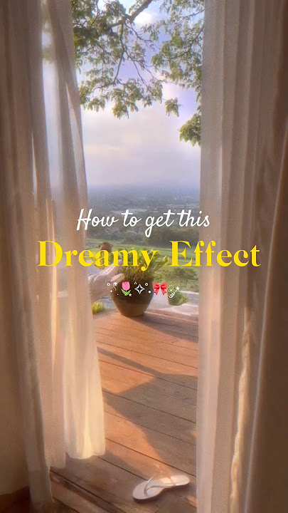 Dreamy Filter | Dreamy Effect Tutorial | Aesthetic Dreamy Filter #shorts #aesthetic