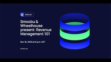 Smoobu & Wheelhouse present  Revenue Management 101