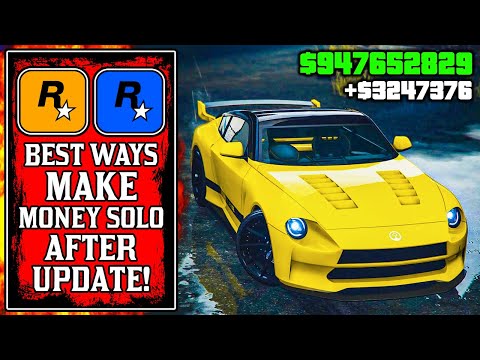 Huge Payout Changes! The Best Ways To Make Money Solo After Update In Gta Online!