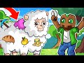 MINECRAFT pero LAS OVEJAS SUELTAN OBJETOS OP! 😱🐑