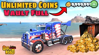 Off The Road Unlimited Coins 9,999,999+ Vault Full 💰😮❤️|| Otr V1.15.3 Unlimited Coin + Xp 🔥💰