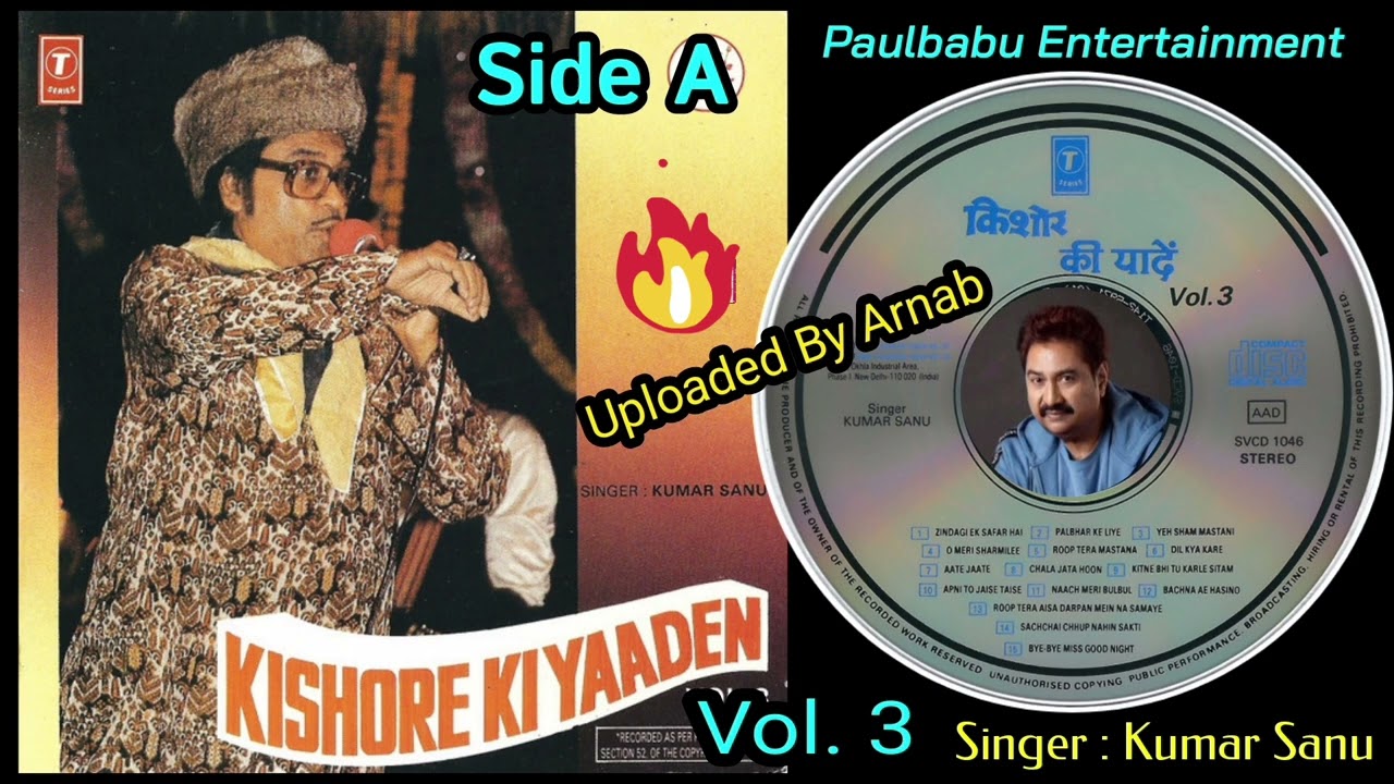 Kishore Ki Yaaden Vol. 3 (Side A) | Kumar Sanu | Rare Album | Paulbabu Entertainment