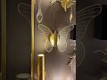 💥 Butterfly Wall Light 🤩 #trending #butterfly #walldecor #light #youtube #viral #shorts