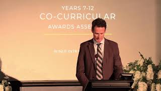 2021 Years 7 - 12  Co-Curricular Awards Assembly