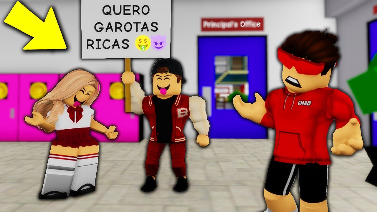 ESPIONEI um CASAL de VALENTÕES APAIXONADOS e ISSO ACONTECEU... BROOKHAVEN RP Roblox
