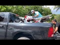 Stolen yamaha banshee gets towed that customer tried to sue me for with no vin numbers